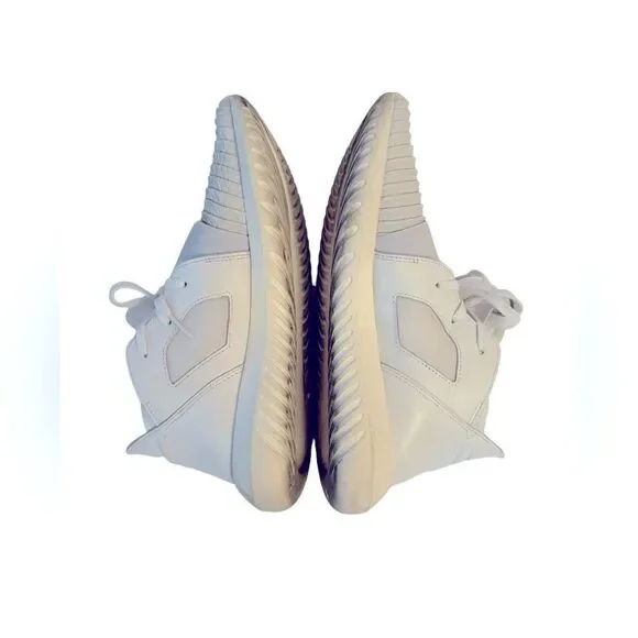 adidas Originals White Tubular Defiant Sneakers EUC Size 8 - Picture 5 of 9